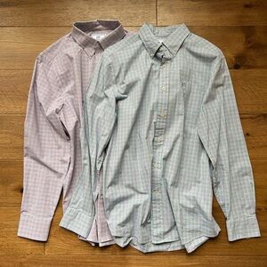 Lot of 2 Southern Tide Lightweight Shirts for Spring Size Medium